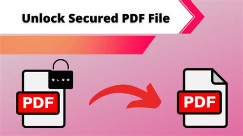 How to unlock secured pdf file. Things To Know About How to unlock secured pdf file. 
